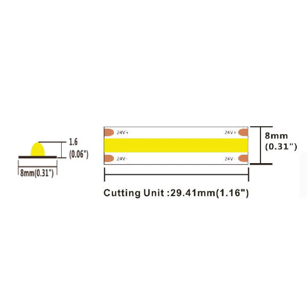 LED Valonauha 24V